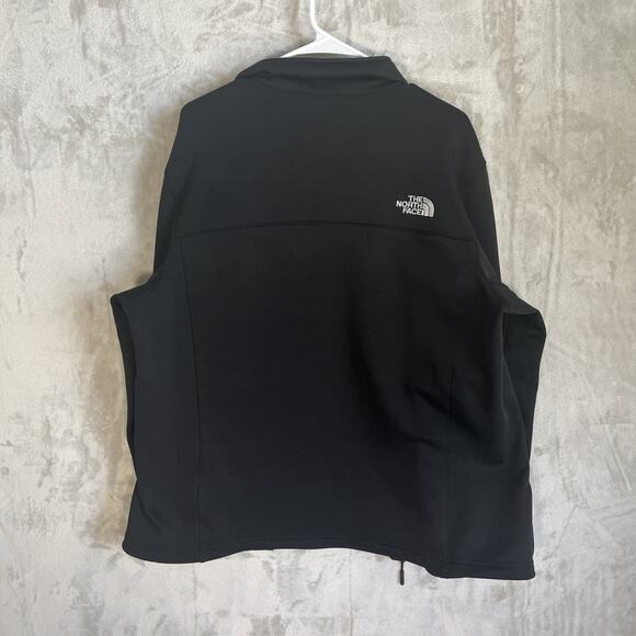 The North Face Apex Bionic Jacket Mens XL Black Softshell Fleece Lined Zip - Picture 6 of 9